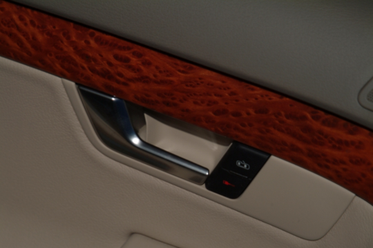 Door panel of a modern passenger car – central locking system